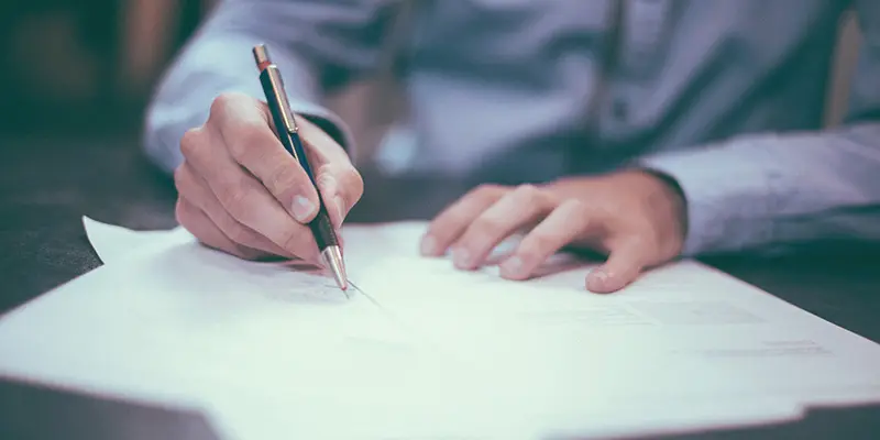 Hamilton Legacy LPA's Signing Document